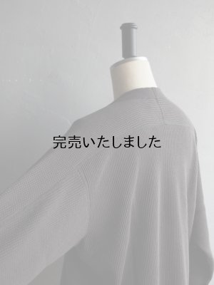 画像16: ENDS and MEANS(エンズアンドミーンズ) Waffle Thermal L/S Tee チャコール
