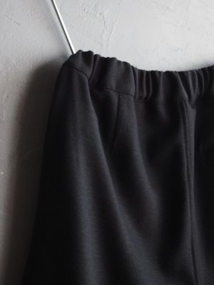 画像14: Still By Hand(スティルバイハンド)ウールジャージーイージーパンツ チャコール