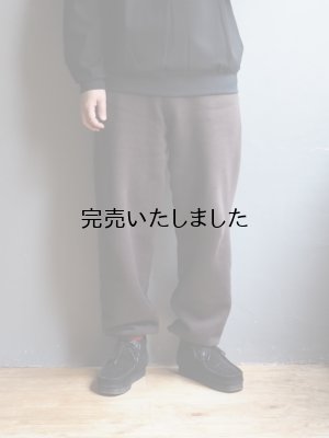 画像1: ENDS and MEANS(エンズアンドミーンズ) Sweat Pants-ダークチョコレート