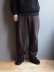 画像1: ENDS and MEANS(エンズアンドミーンズ) Sweat Pants-ダークチョコレート (1)