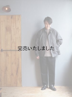 画像18: Still By Hand(スティルバイハンド)ディープタックデニムパンツ ブラック