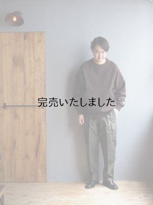 画像24: ENDS and MEANS(エンズアンドミーンズ) Crew Neck Sweat  ダークチョコレート