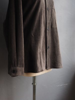 画像13: Still By Hand(スティルバイハンド) コーデュロイシャツブルゾン カーキブラウン