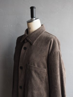 画像14: Still By Hand(スティルバイハンド) コーデュロイシャツブルゾン カーキブラウン