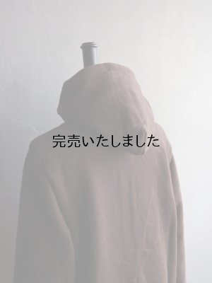 画像20: Still By Hand(スティルバイハンド) ジップパーカー ダークブラウン