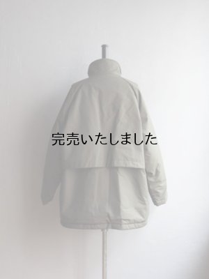 画像9: 【再入荷】Still By Hand(スティルバイハンド)スタンドカラーパデットハーフコート オリーブ