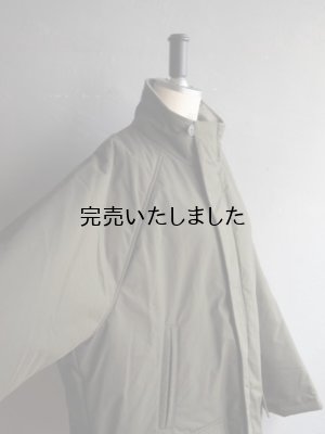 画像14: 【再入荷】Still By Hand(スティルバイハンド)スタンドカラーパデットハーフコート オリーブ