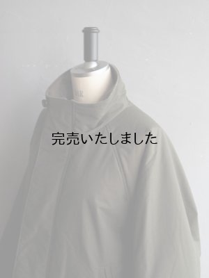 画像16: 【再入荷】Still By Hand(スティルバイハンド)スタンドカラーパデットハーフコート オリーブ