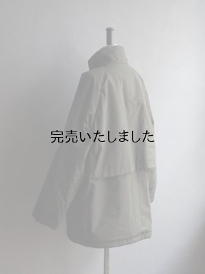 画像19: 【再入荷】Still By Hand(スティルバイハンド)スタンドカラーパデットハーフコート オリーブ