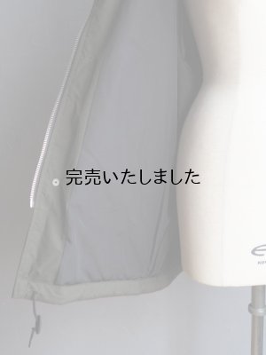 画像22: 【再入荷】Still By Hand(スティルバイハンド)スタンドカラーパデットハーフコート オリーブ