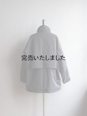 画像10: 【再入荷】Still By Hand(スティルバイハンド)スタンドカラーパデットハーフコート ブラック 