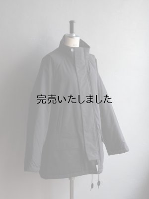 画像11: 【再入荷】Still By Hand(スティルバイハンド)スタンドカラーパデットハーフコート ブラック 