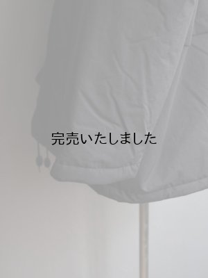 画像18: 【再入荷】Still By Hand(スティルバイハンド)スタンドカラーパデットハーフコート ブラック 