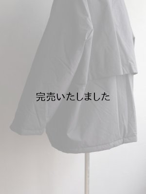 画像22: 【再入荷】Still By Hand(スティルバイハンド)スタンドカラーパデットハーフコート ブラック 