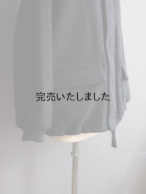 画像13: Still By Hand(スティルバイハンド) ラムウールメルトンショートブルゾン チャコール