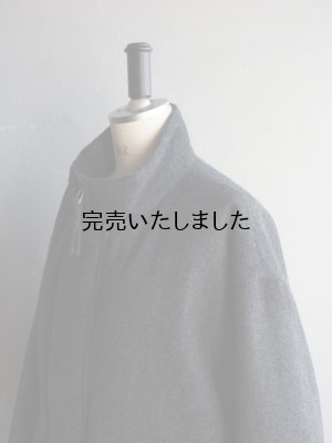 画像14: Still By Hand(スティルバイハンド) ラムウールメルトンショートブルゾン チャコール