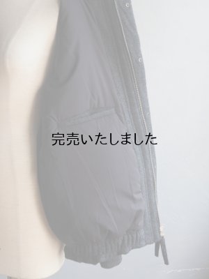 画像22: Still By Hand(スティルバイハンド) ラムウールメルトンショートブルゾン チャコール