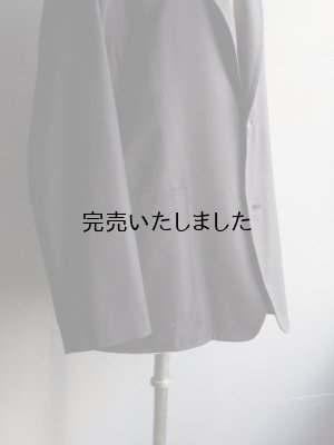 画像11: Still By Hand(スティルバイハンド) ウールナイロン2Bテーラードジャケット インクブラック