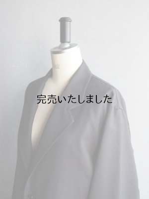 画像12: Still By Hand(スティルバイハンド) ウールナイロン2Bテーラードジャケット インクブラック