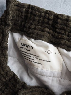 画像15: HARVESTY(ハーベスティ) コーデュロイ サーカスバギーパンツ オリーブ