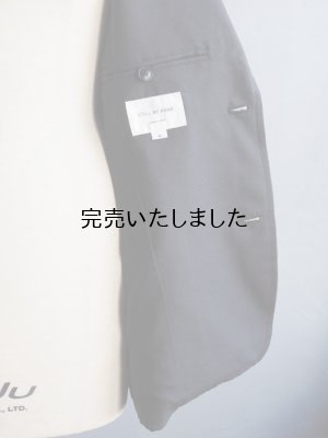 画像20: Still By Hand(スティルバイハンド) ウールナイロン2Bテーラードジャケット インクブラック