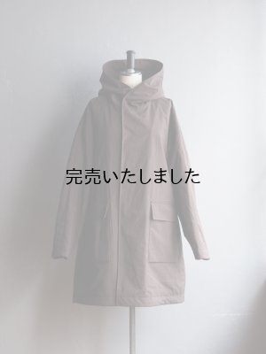 画像4: Still By Hand(スティルバイハンド) シンサレートキルトフードコート ブラウン
