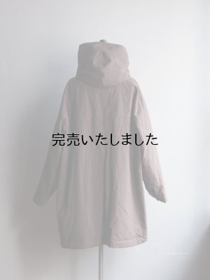 画像6: Still By Hand(スティルバイハンド) シンサレートキルトフードコート ブラウン