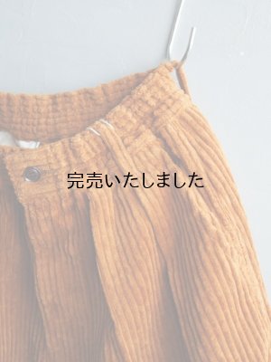 画像9: HARVESTY(ハーベスティ) コーデュロイ サーカスバギーパンツ モカ