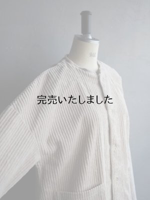 画像7: HARVESTY(ハーベスティー) コーデュロイアトリエジャケット アイボリー