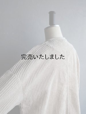 画像14: HARVESTY(ハーベスティー) コーデュロイアトリエジャケット アイボリー