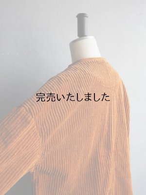 画像14: HARVESTY(ハーベスティー) コーデュロイアトリエジャケット モカ