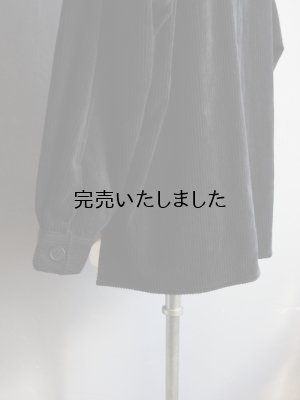 画像17: Still By Hand(スティルバイハンド) コーデュロイシャツブルゾン ブラック