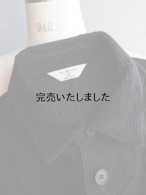 画像18: Still By Hand(スティルバイハンド) コーデュロイシャツブルゾン ブラック