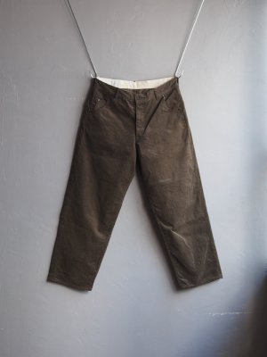 画像4: another 20th century(アナザートゥエンティースセンチュリー) Coal Miner Pants corduroy - オリーブ