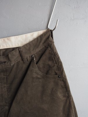 画像8: another 20th century(アナザートゥエンティースセンチュリー) Coal Miner Pants corduroy - オリーブ