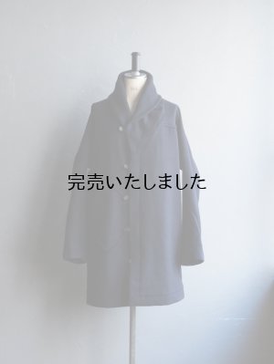 画像4: POSTALCO(ポスタルコ) カラーコート ソリッドウール-カラーコート ネイビー