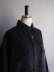 画像7: alvana(アルヴァナ) CORDUROY LEATHER PATCH SHIRTS JACKET - インクブラック (7)