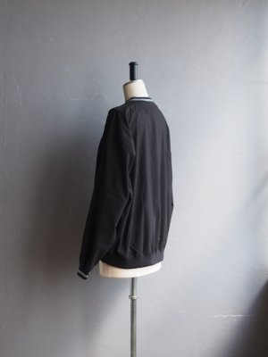画像4: AKWA(アクア)  PULL OVER CLASSIC SHIRTS - ブラック