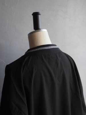 画像14: AKWA(アクア)  PULL OVER CLASSIC SHIRTS - ブラック