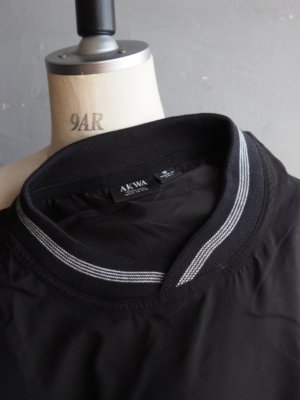 画像17: AKWA(アクア)  PULL OVER CLASSIC SHIRTS - ブラック