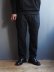 画像1: LAMOND(ラモンド) EASY TROUSERS -ブラック (1)