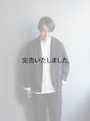画像1: LA MOND(ラモンド) TAILORED JACKET-ブラック