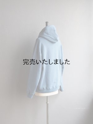画像4: Still By Hand(スティルバイハンド) フードパーカー スモークブルー