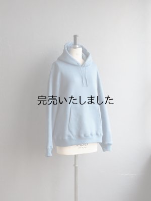 画像5: Still By Hand(スティルバイハンド) フードパーカー スモークブルー