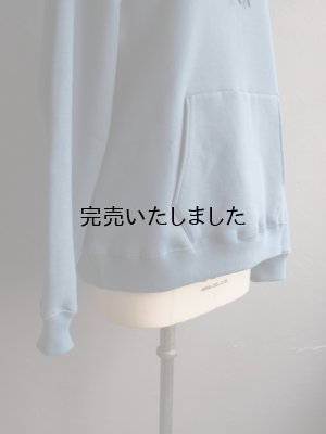 画像9: Still By Hand(スティルバイハンド) フードパーカー スモークブルー