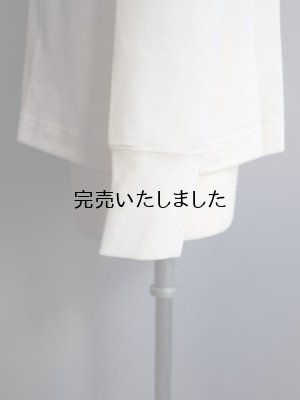 画像10: Gicipi(ジチピ) CERVO-ウールシルクリラックスフィットタートルネックニットソー エクル