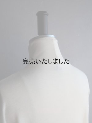 画像14: Gicipi(ジチピ) CERVO-ウールシルクリラックスフィットタートルネックニットソー エクル