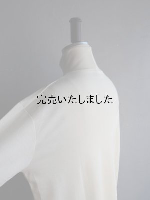 画像15: Gicipi(ジチピ) CERVO-ウールシルクリラックスフィットタートルネックニットソー エクル