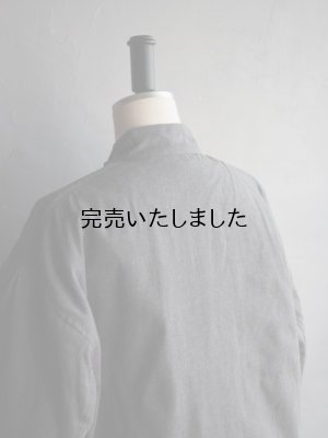 画像12: Yarmo(ヤーモ) Quilting Wide Wrap Coat-キルティングワイドラップコート-グレー