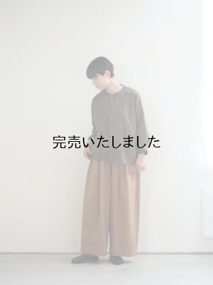 画像20: pub(ピューブ) バーバリークロスワイドパンツ  キャメル